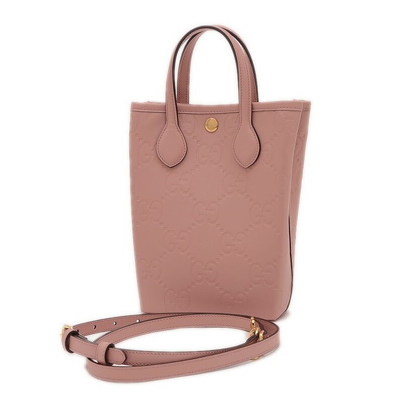 Gucci GG Leather Super Bag Pink - Picture 1 of 5